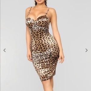 NWT Leopard Midi | Size XS